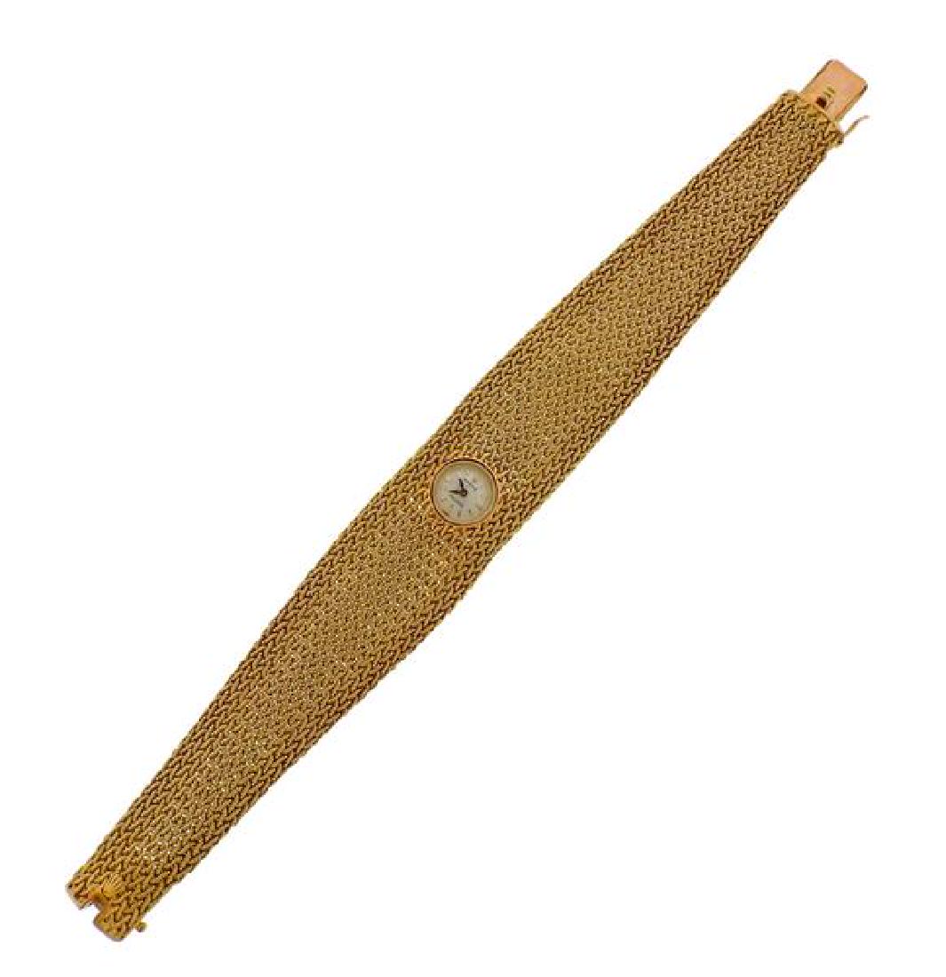 Rolex Precision 18k Gold Lady's Watch Bracelet (1 of 7)