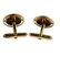 18k Gold Tiger's Eye Cufflinks - 2