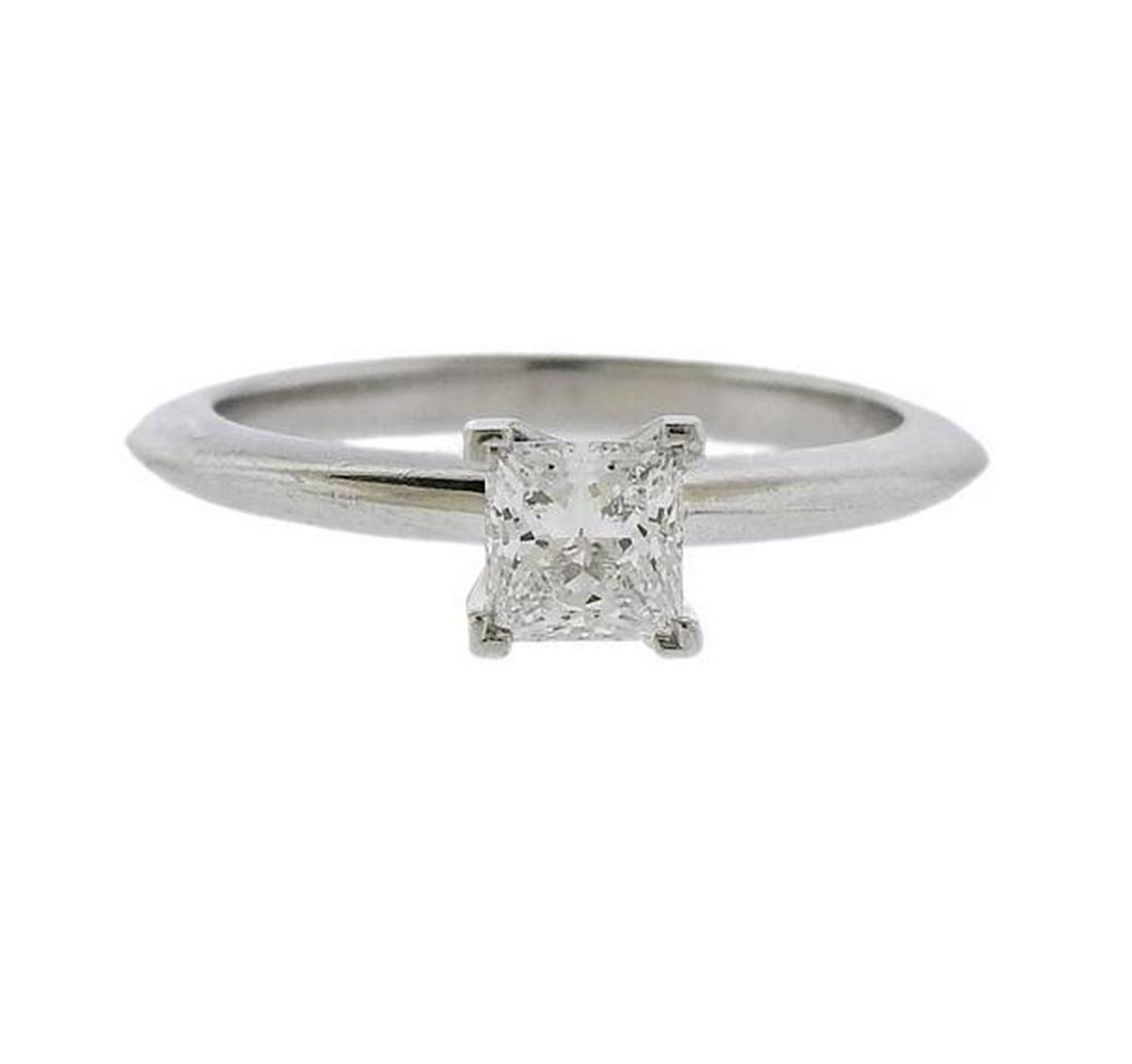 Tiffany & Co Platinum 0.55ct Diamond Engagement (1 of 4)