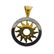Bvlgari Bulgari 18k Gold Steel Sun Pendant - 2
