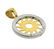 Bvlgari Bulgari 18k Gold Steel Sun Pendant - 4