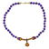 18K Gold Diamond Amethyst Citrine Pendant Necklace