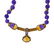 18K Gold Diamond Amethyst Citrine Pendant Necklace - 3