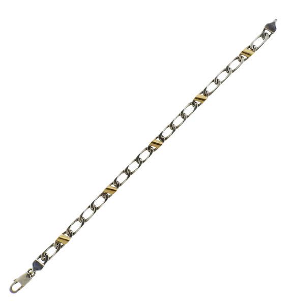 Tiffany & Co Sterling Silver Curb Link Bracelet (1 of 3)