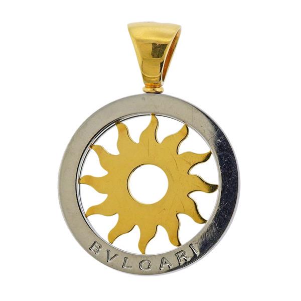 Bulgari tondo sun clearance pendant