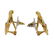 18K Gold Diamond Opal Earrings - 2