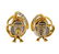 18K Gold Diamond Opal Earrings - 3