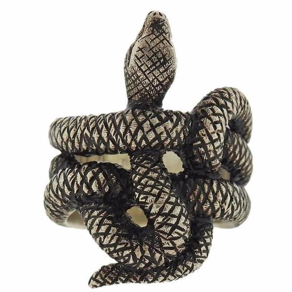 Buccellati Sterling Silver Snake Ring (1 of 3)