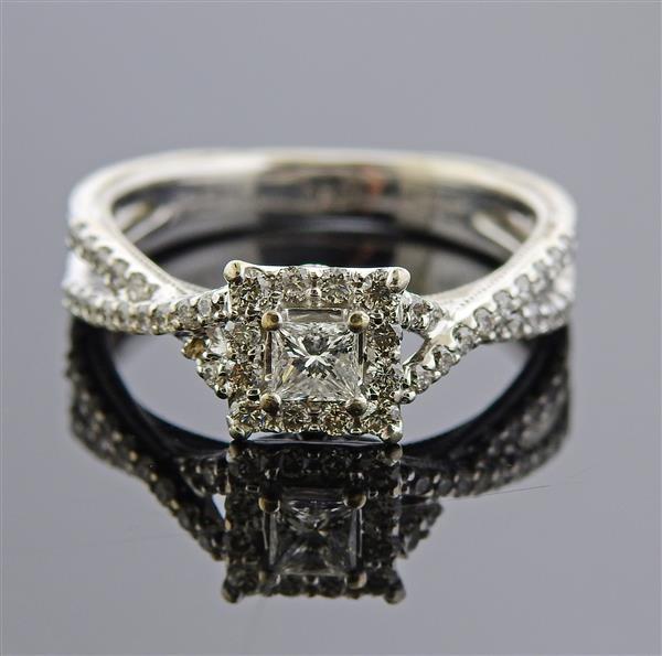 14K Gold Diamond Engagement Ring (1 of 3)
