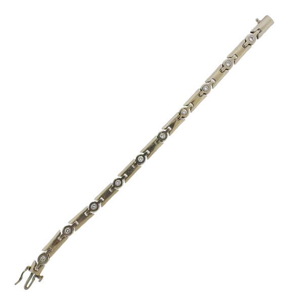 14k Gold Diamond Bracelet (1 of 3)