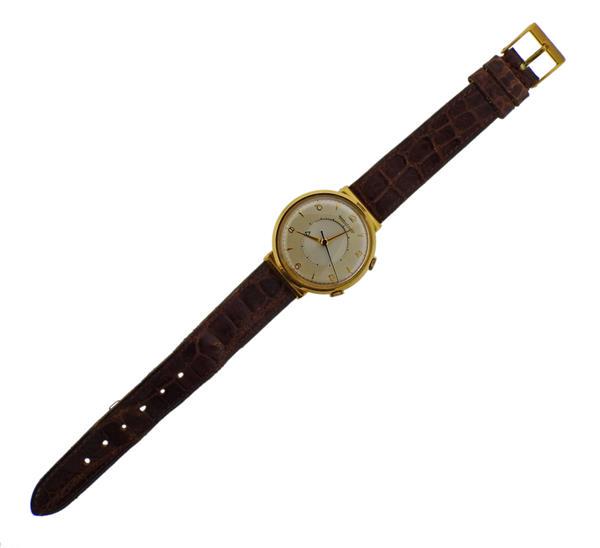 Jaeger LeCoultre  Memovox 18k Gold Alarm Watch (1 of 4)