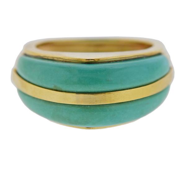 14K Gold Turquoise Ring (1 of 4)