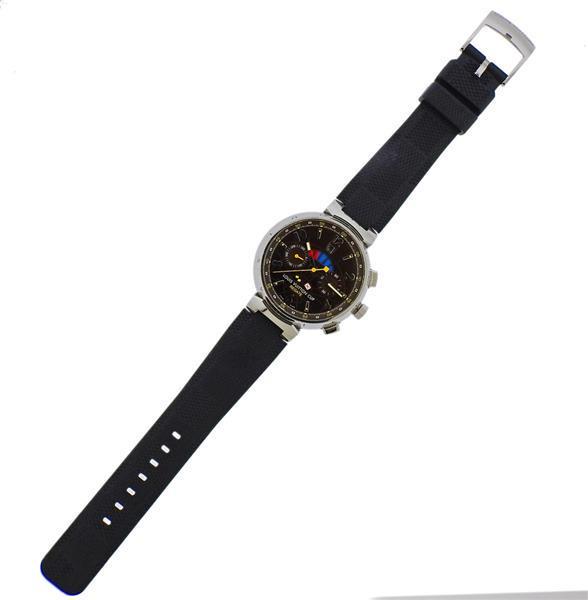 Louis Vuitton Cup Regatta Chronograph Watch Q1021 (1 of 4)