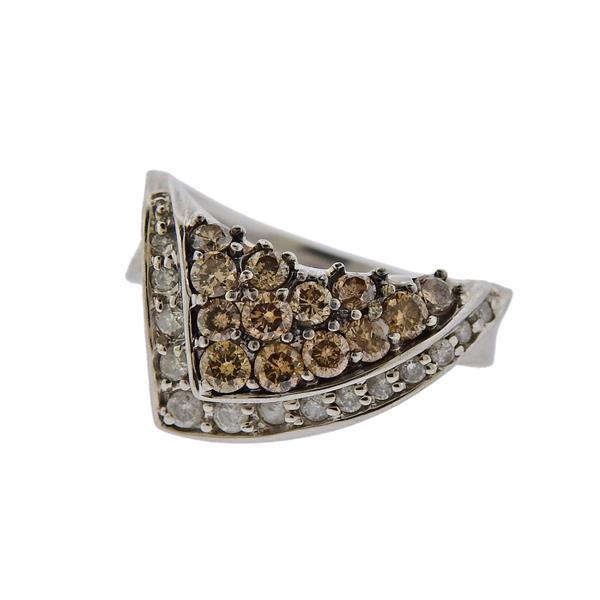 14K Gold Fancy Diamond Ring (1 of 3)