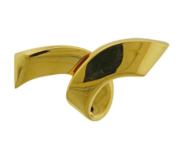 Tiffany & Co Picasso 18k Gold Brooch Pin (1 of 3)