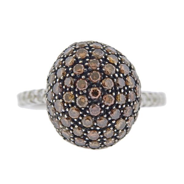 18k Gold Fancy Diamond Ring (1 of 4)