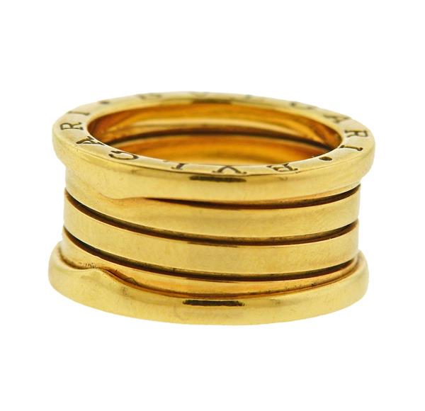 Bvlgari Bulgari B.Zero1 18K Gold Band Ring Size 54 (1 of 4)