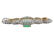 18K Gold Diamond 4.02ct Emerald Brooch Pin - 3