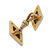 Art Deco 14k Gold Platinum Diamond Sapphire Cufflinks - 2