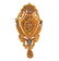 Antique Victorian 18k Gold Diamond Earrings Brooch Set - 2