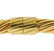 14k Gold Cable Citrine Amethyst Cuff Bracelet - 4