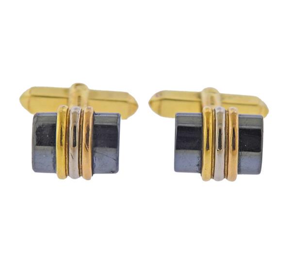 Deakin & Francis Tri Color 18k Gold Hematite (1 of 4)