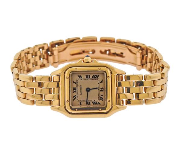 Cartier Panthere 18k Gold Lady's Watch CO1017 (1 of 3)