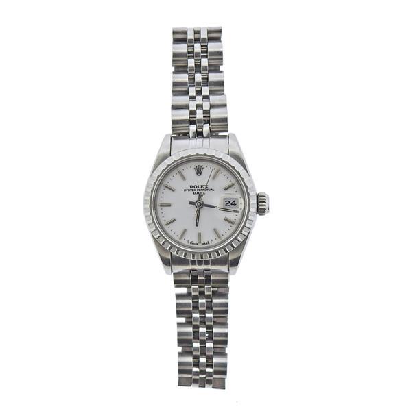 Rolex Oyster Date Steel Watch ref. 69240 (1 of 4)