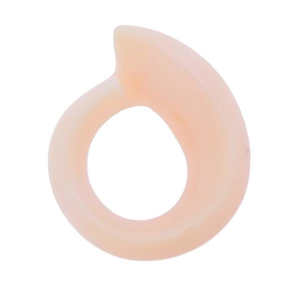 Tiffany & Co Gehry Carved Pink Opal Fish Pendant (1 of 4)