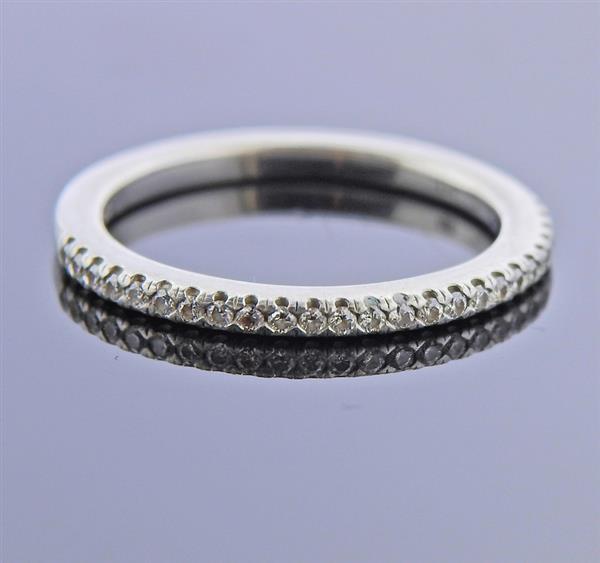 Blue Nile Platinum Diamond Band Ring (1 of 3)