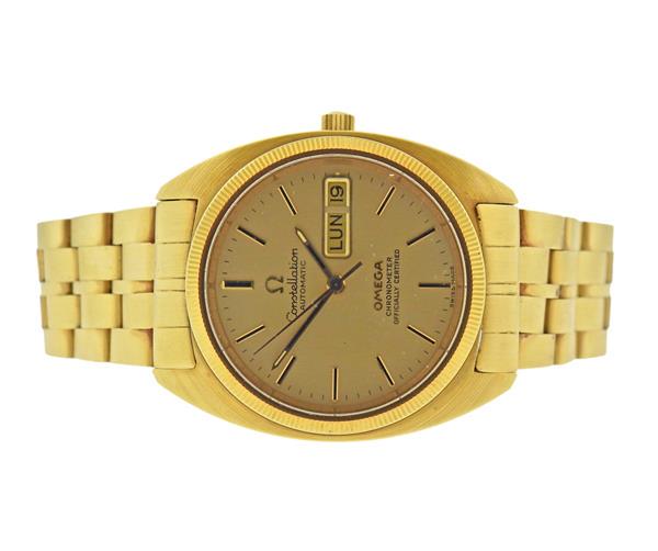 Omega Constellation 1970s 18k Gold Day Date Automatic (1 of 5)