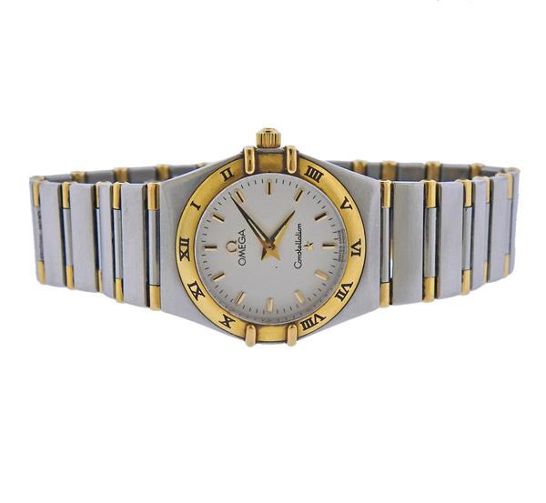 Omega Constellation 18k Gold Steel Watch 1372.3000 (1 of 4)