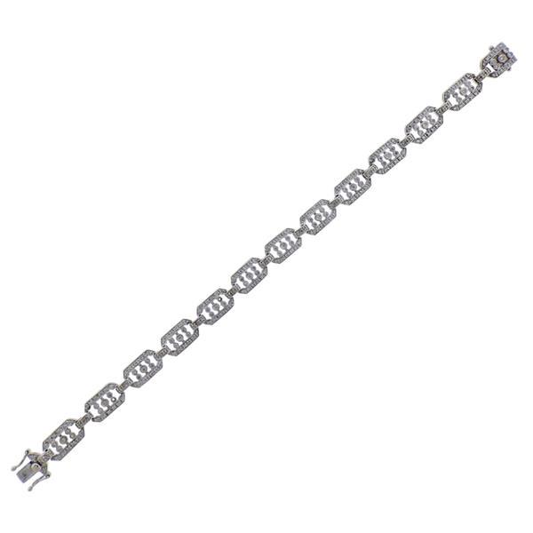 14k Gold Diamond Bracelet (1 of 4)