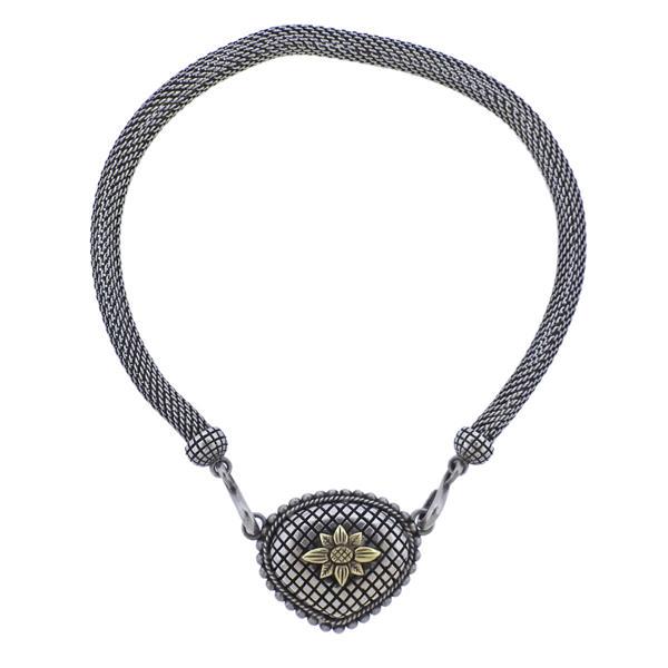 Stephen Dweck Sterling 18K Gold Pendant Necklace (1 of 5)