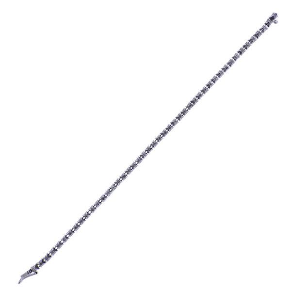 14K Gold Diamond Line Bracelet (1 of 4)
