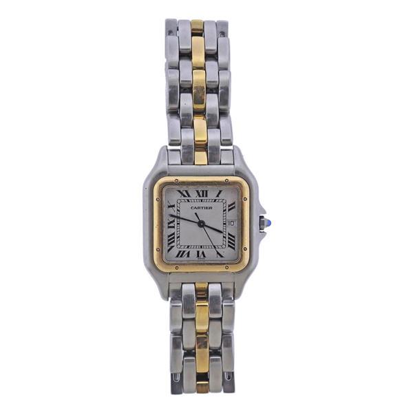 Cartier Panthere 18k Gold Steel Watch (1 of 4)