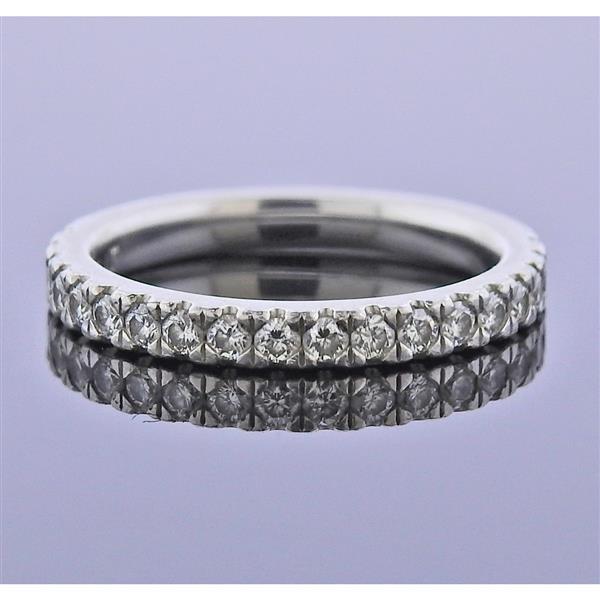 Platinum Diamond Band Ring (1 of 3)