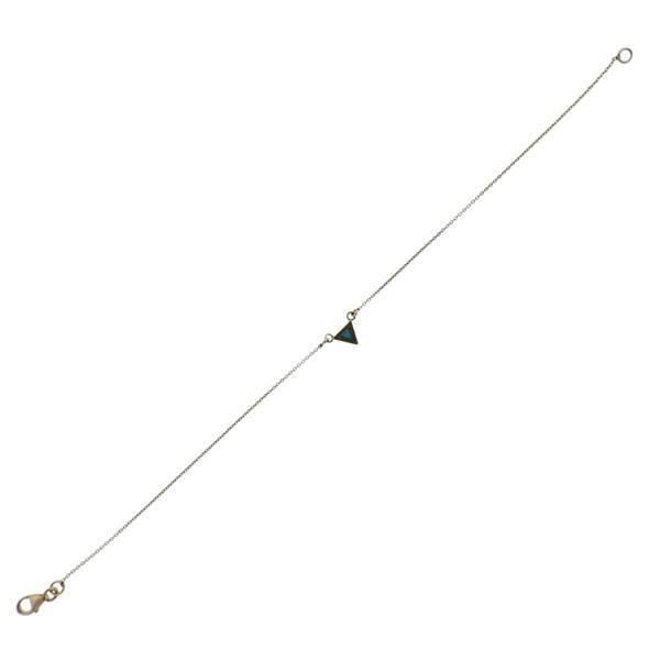 Jennifer Meyer 18k Gold Turquoise Bracelet (1 of 3)