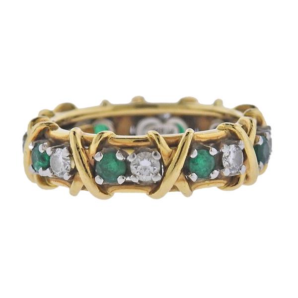 Tiffany & Co Schlumberger Diamond Emerald Sixteen (1 of 4)