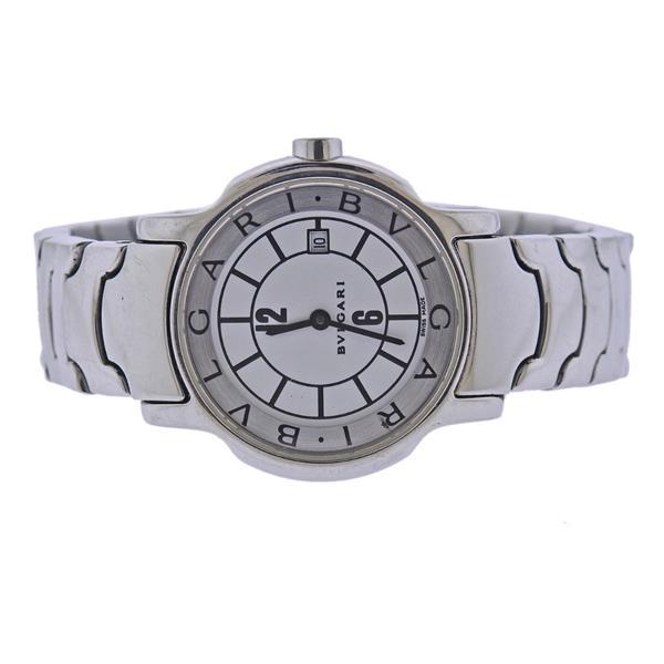 Bvlgari Bulgari Solotempo Steel Watch ST29S (1 of 3)