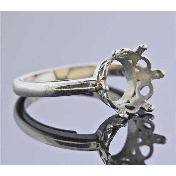 Platinum Engagement Ring Mounting (1 of 2)