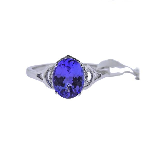 Kallati Gold Diamond Tanzanite Ring (1 of 3)