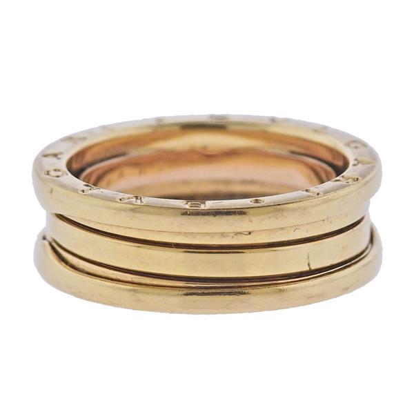 Bvlgari Bulgari B.Zero1 18k Gold Band Ring Size 63 (1 of 2)