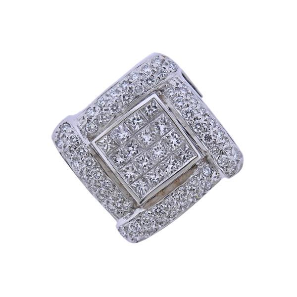 18K Gold Diamond Slide Pendant (1 of 3)