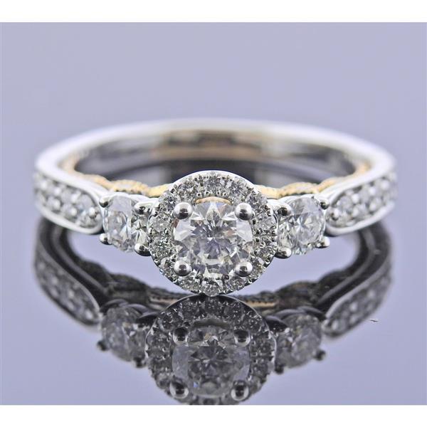 Zales Disney 14k Diamond Engagement Ring (1 of 5)