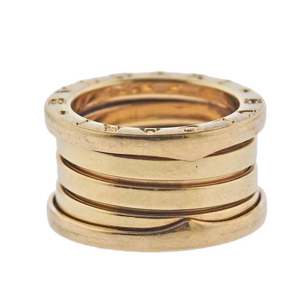 Bvlgari Bulgari B Zero 18k Gold Band Ring (1 of 3)