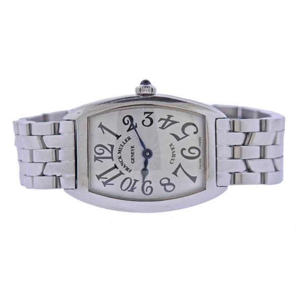 Franck Muller Curvex Steel Lady's Watch 1752QZ (1 of 3)