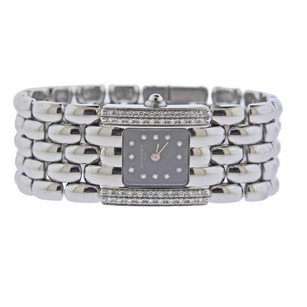 Chaumet Stainless Steel Diamond Lady's Watch 22K1956 (1 of 3)