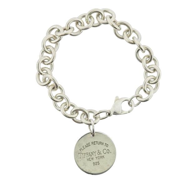 Tiffany & Co Sterling Silver Return To Charm Bracelet (1 of 3)