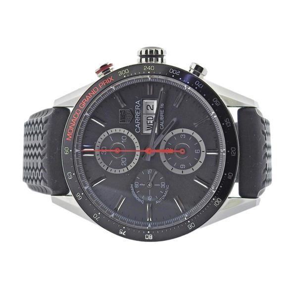 Tag Heuer Carrera Calibre 16 Day Date Chronograph Watch CV2A1M (1 of 3)